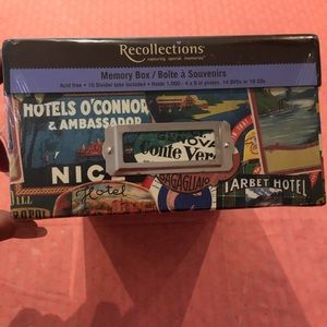 Storage box Italy theme!! Acid free!!